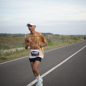 Race photo from KEDIRI HALF MARATHON 2026