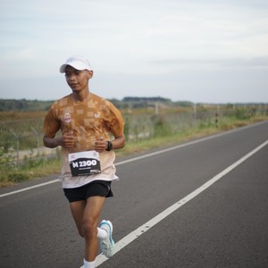 Race photo from KEDIRI HALF MARATHON 2026