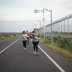 Race photo from KEDIRI HALF MARATHON 2026