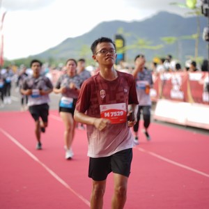 Race photo from KEDIRI HALF MARATHON 2026