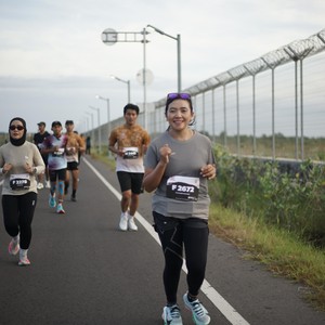 Race photo from KEDIRI HALF MARATHON 2026