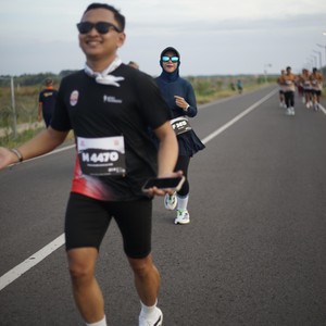 Race photo from KEDIRI HALF MARATHON 2026