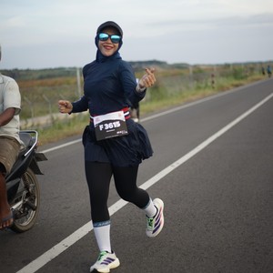 Race photo from KEDIRI HALF MARATHON 2026