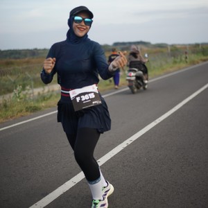 Race photo from KEDIRI HALF MARATHON 2026