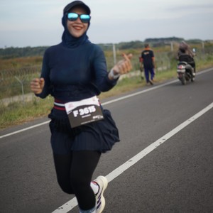 Race photo from KEDIRI HALF MARATHON 2026