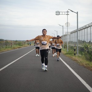 Race photo from KEDIRI HALF MARATHON 2026