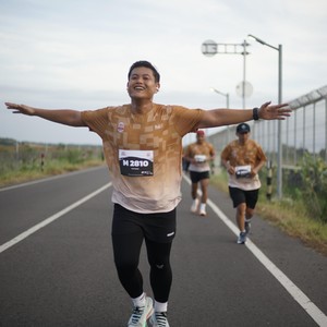 Race photo from KEDIRI HALF MARATHON 2026