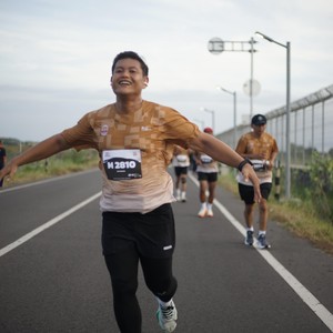 Race photo from KEDIRI HALF MARATHON 2026