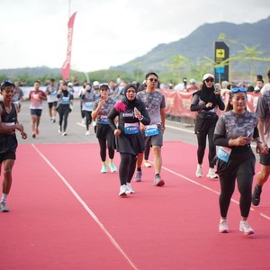 Race photo from KEDIRI HALF MARATHON 2026