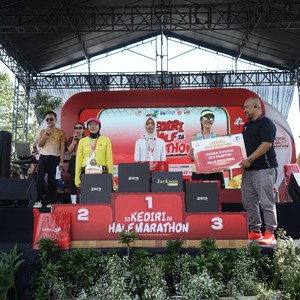 Race photo from KEDIRI HALF MARATHON 2026