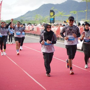 Race photo from KEDIRI HALF MARATHON 2026