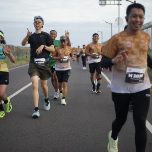 Race photo from KEDIRI HALF MARATHON 2026