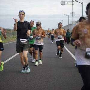 Race photo from KEDIRI HALF MARATHON 2026