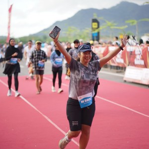 Race photo from KEDIRI HALF MARATHON 2026