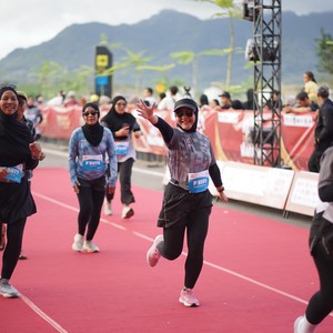 Race photo from KEDIRI HALF MARATHON 2026