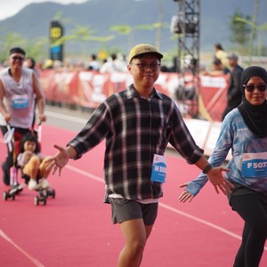 Race photo from KEDIRI HALF MARATHON 2026