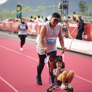 Race photo from KEDIRI HALF MARATHON 2026