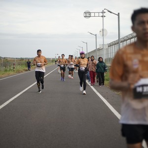 Race photo from KEDIRI HALF MARATHON 2026