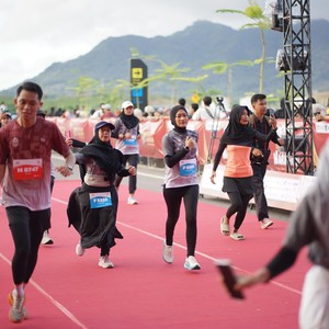 Race photo from KEDIRI HALF MARATHON 2026