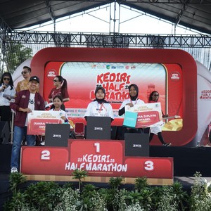 Race photo from KEDIRI HALF MARATHON 2026