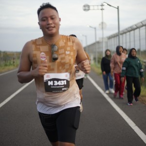 Race photo from KEDIRI HALF MARATHON 2026