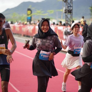 Race photo from KEDIRI HALF MARATHON 2026