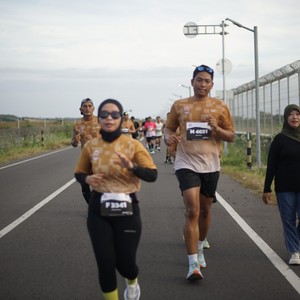 Race photo from KEDIRI HALF MARATHON 2026