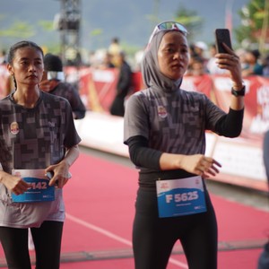 Race photo from KEDIRI HALF MARATHON 2026