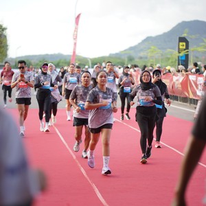 Race photo from KEDIRI HALF MARATHON 2026