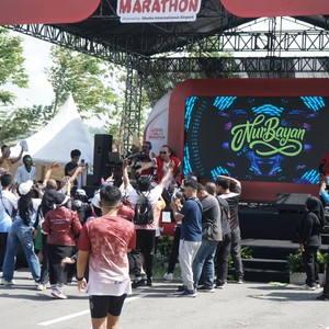 Race photo from KEDIRI HALF MARATHON 2026
