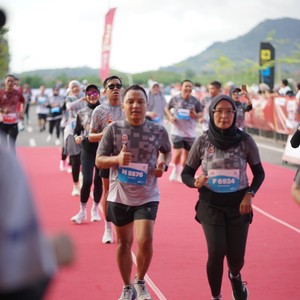 Race photo from KEDIRI HALF MARATHON 2026