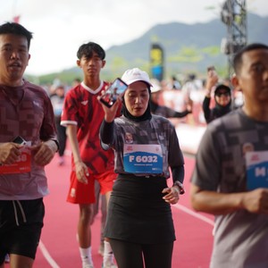 Race photo from KEDIRI HALF MARATHON 2026