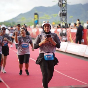 Race photo from KEDIRI HALF MARATHON 2026