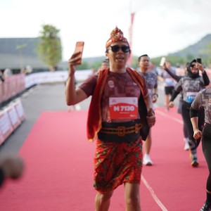 Race photo from KEDIRI HALF MARATHON 2026