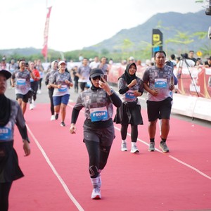Race photo from KEDIRI HALF MARATHON 2026