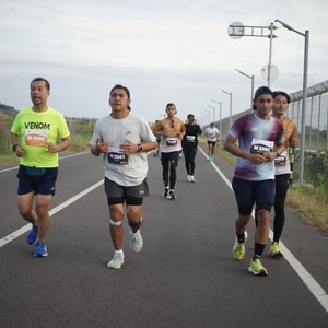 Race photo from KEDIRI HALF MARATHON 2026