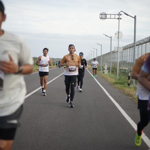 Race photo from KEDIRI HALF MARATHON 2026