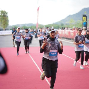 Race photo from KEDIRI HALF MARATHON 2026