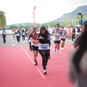Race photo from KEDIRI HALF MARATHON 2026