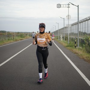 Race photo from KEDIRI HALF MARATHON 2026