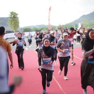 Race photo from KEDIRI HALF MARATHON 2026