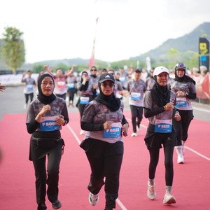 Race photo from KEDIRI HALF MARATHON 2026