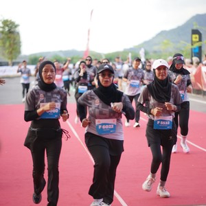 Race photo from KEDIRI HALF MARATHON 2026