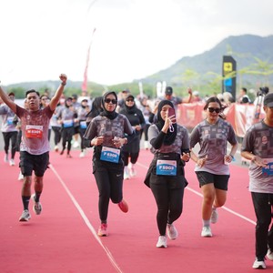 Race photo from KEDIRI HALF MARATHON 2026