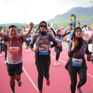 Race photo from KEDIRI HALF MARATHON 2026