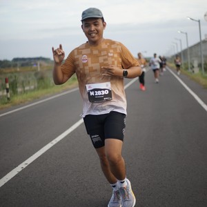 Race photo from KEDIRI HALF MARATHON 2026