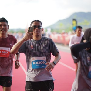 Race photo from KEDIRI HALF MARATHON 2026