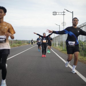 Race photo from KEDIRI HALF MARATHON 2026