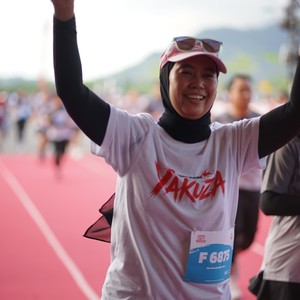 Race photo from KEDIRI HALF MARATHON 2026