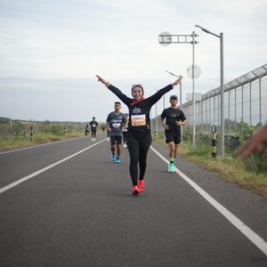 Race photo from KEDIRI HALF MARATHON 2026